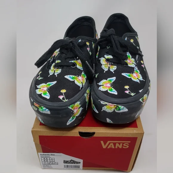 VANS Authentic Stac Morph Glow in the Dark Sneakers 6 - Picture 5 of 10